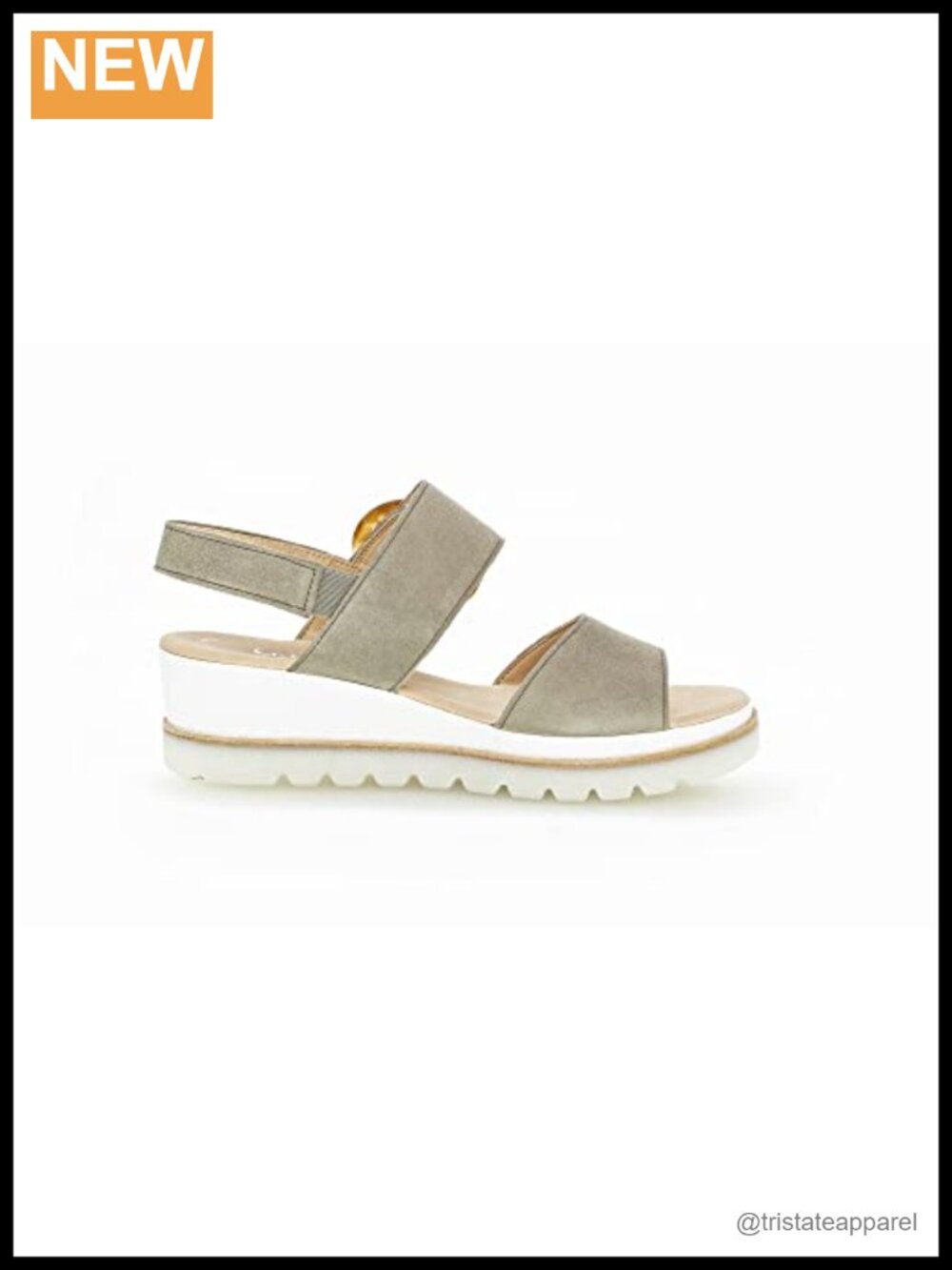 Wedge Sandal Slingback Open Toe Solid Flats - Picture 3 of 6